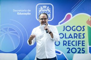 Jogos Escolares do Recife 2025 é lançado com novidades e maior integração