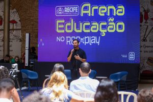 Educação do Recife marca presença no Rec’n’Play 2025 com a Arena Educação