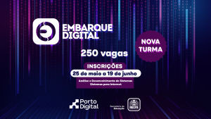 Prefeitura do Recife abre inscrições para a 11ª edição do Embarque Digital